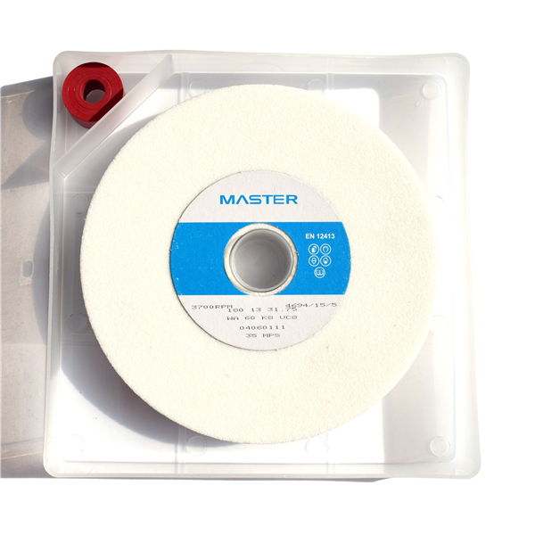 Master Grinding Wheel 180 x 13 x 31.75mm WA60 K8V - with storage box